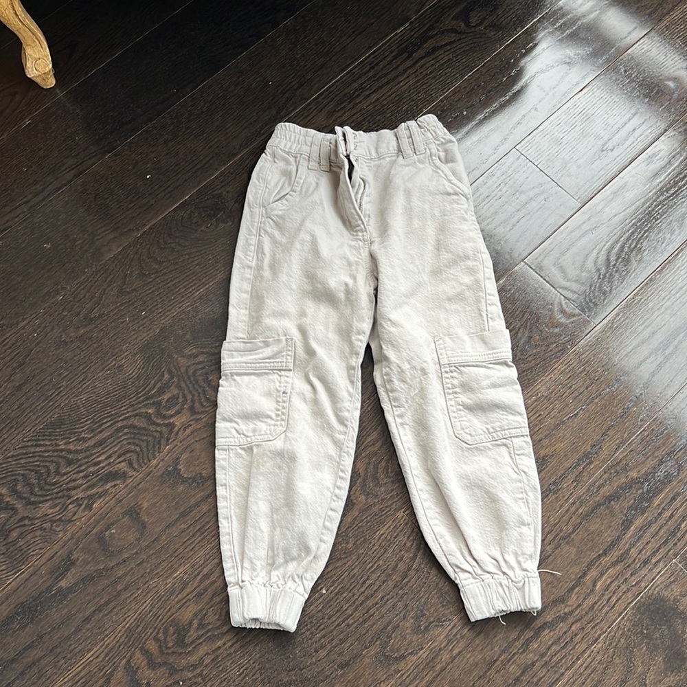 Zara girls cargo pants size 7